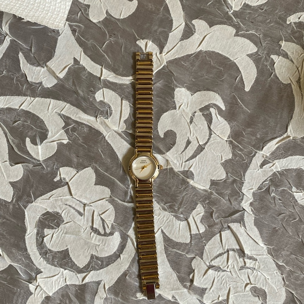 Anne Klein 2 tone bracelet fashion watch.